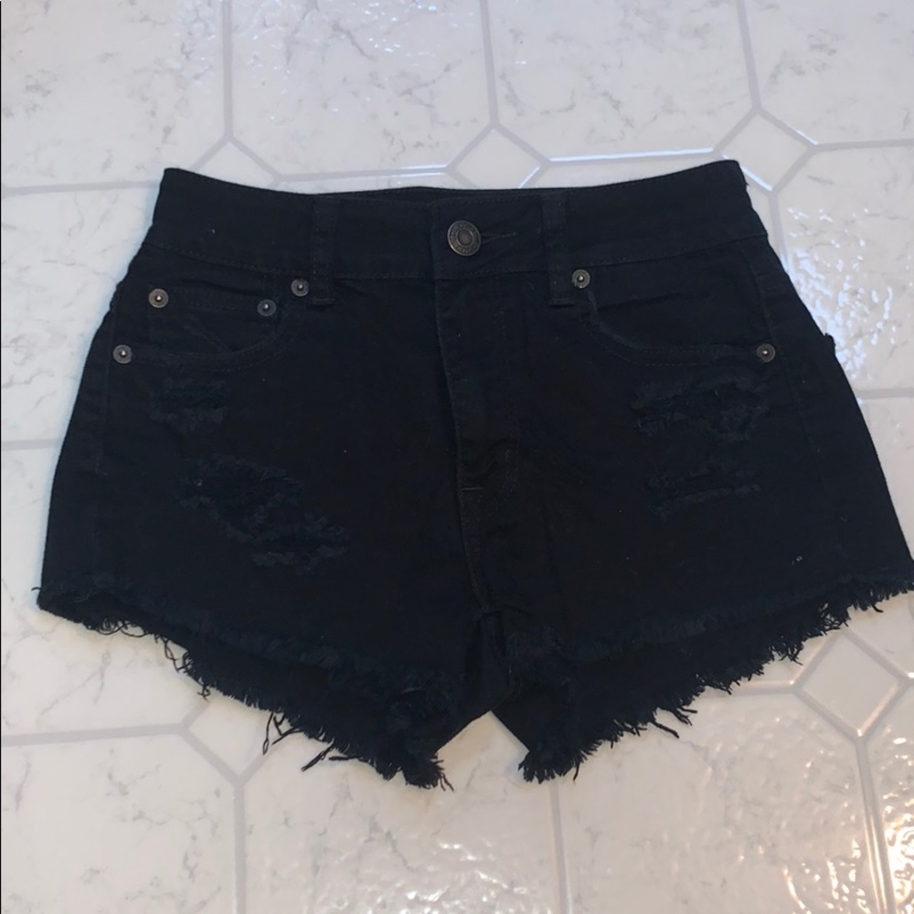 American Eagle Mid-Rise Jean Shorts